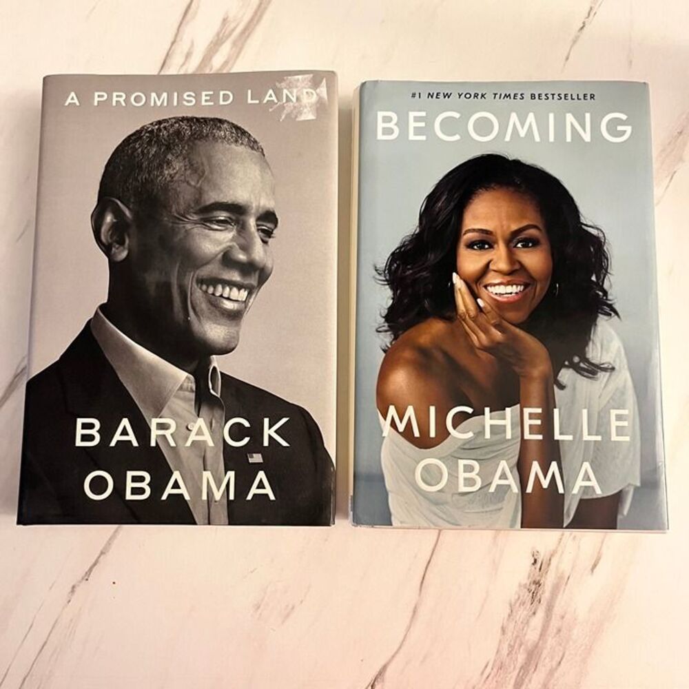 Barack & Michelle Obama Bundle - A Promised Land & Becoming - First Edition